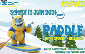 Pass'Neige 2026 : PADDLE
