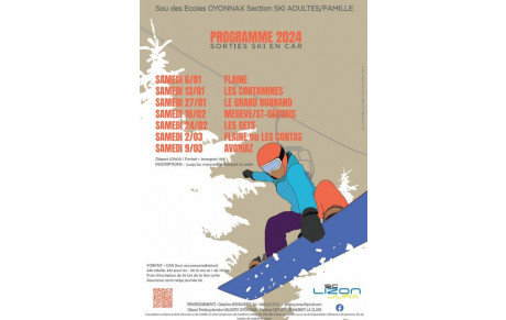 Sorties bus dans les Alpes !
